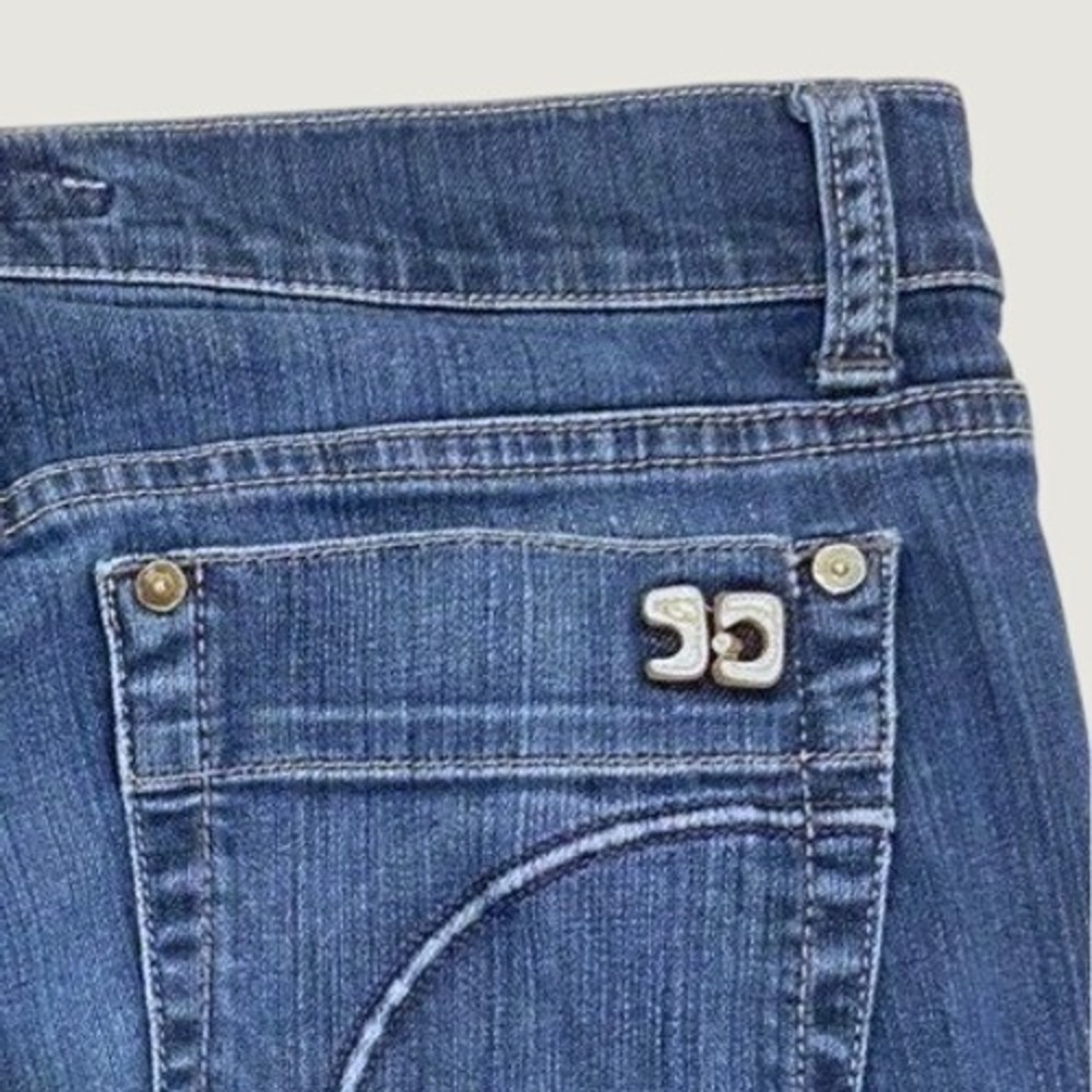 Joe's Jeans The Cigarette Jeans Womens 28 Blue Excellent Low Rise Slim Stretch